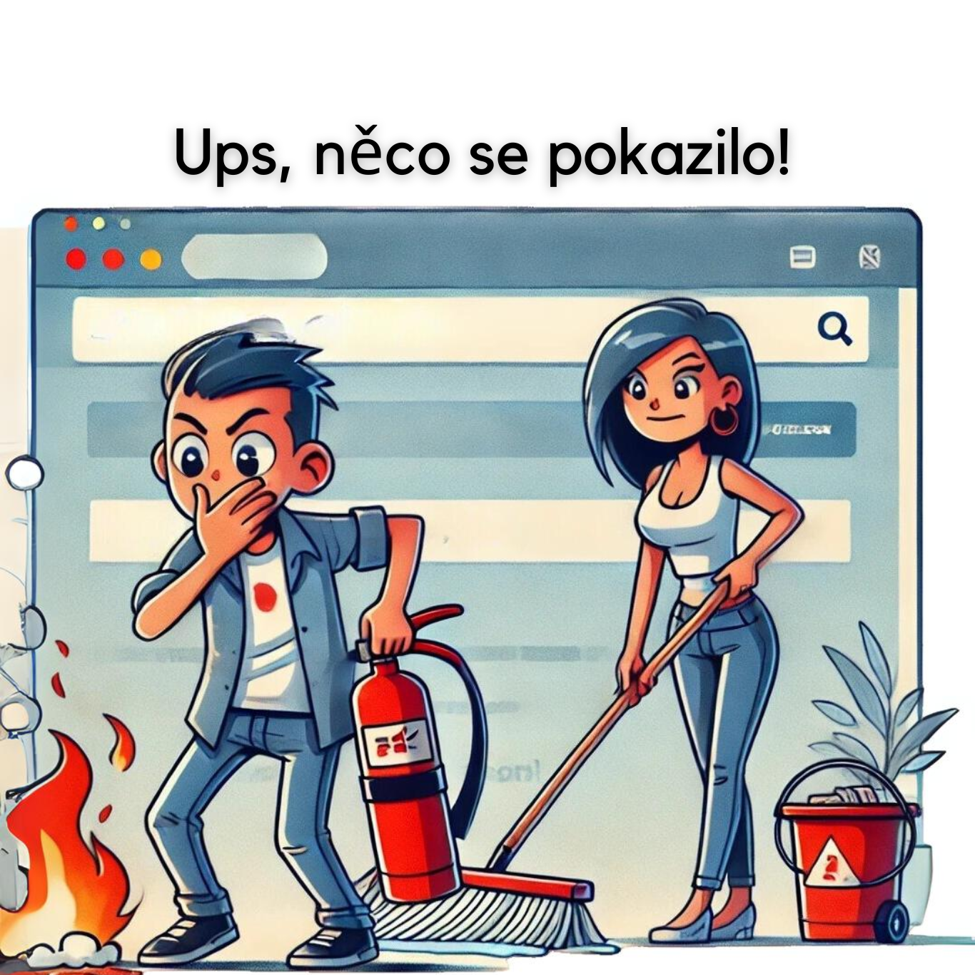 Ups, něco se pokazilo! (1366 x 1366 px)